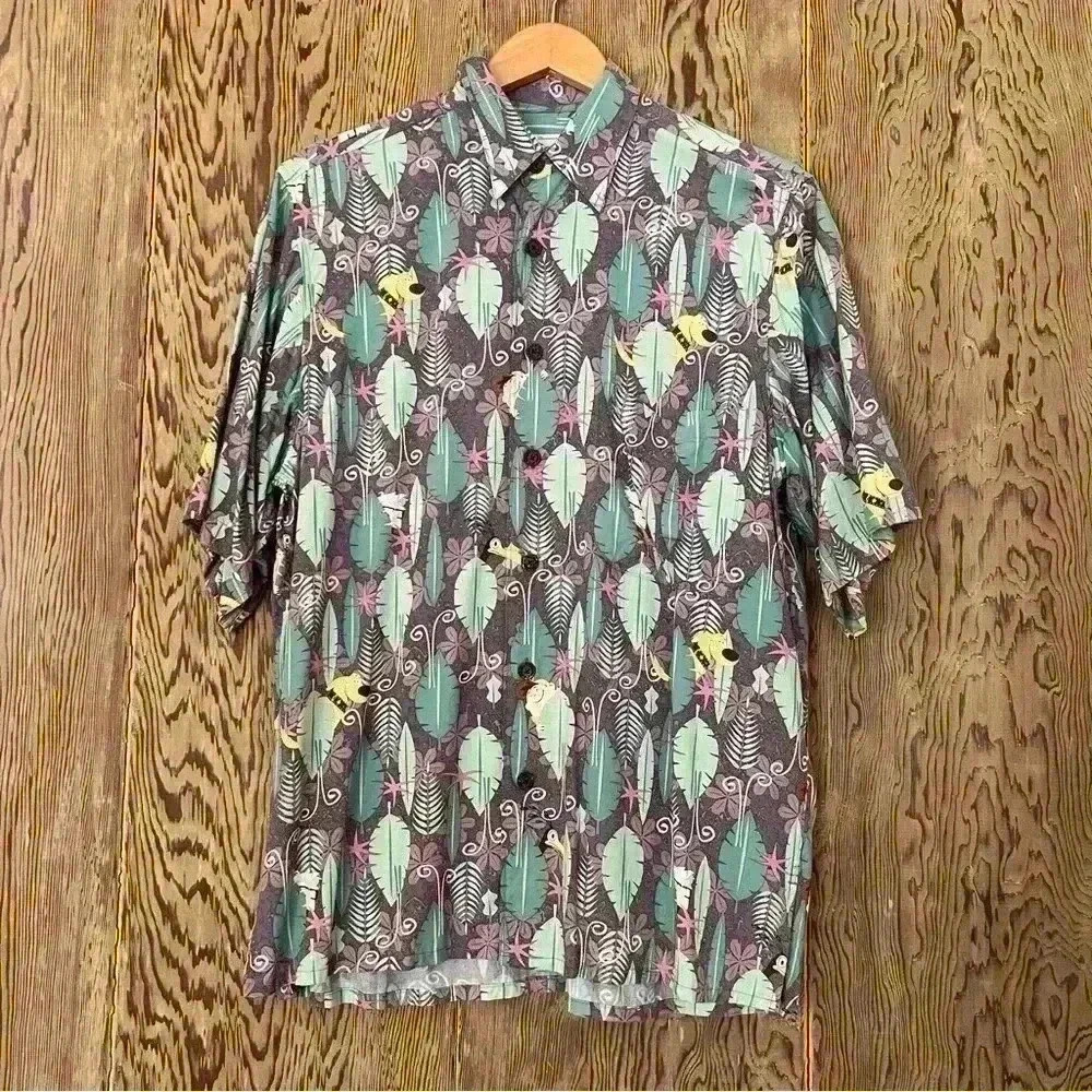Disney Pixar UP Reyn Spooner Men’s Rayon Shirt-Small